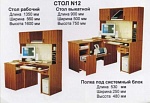 Компьютерный стол №12